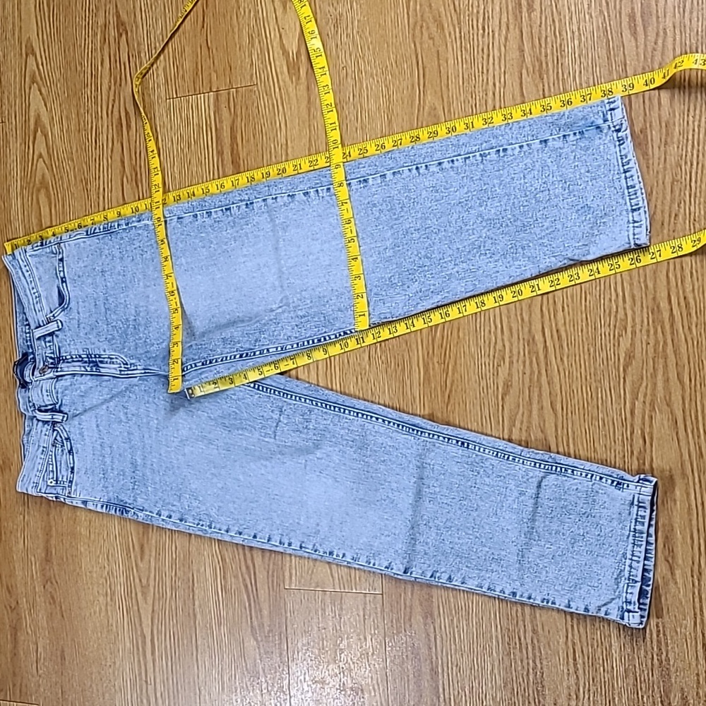 CALVIN KLEIN 8/29x27 WOMENS GIRLS PREOWNED STRECH DENIM STRIGHT JEANS